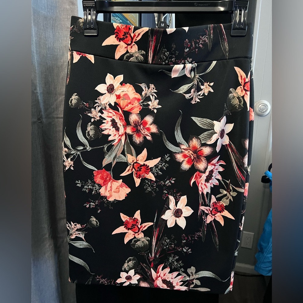 Alfani Petite Floral Pencil Skirt